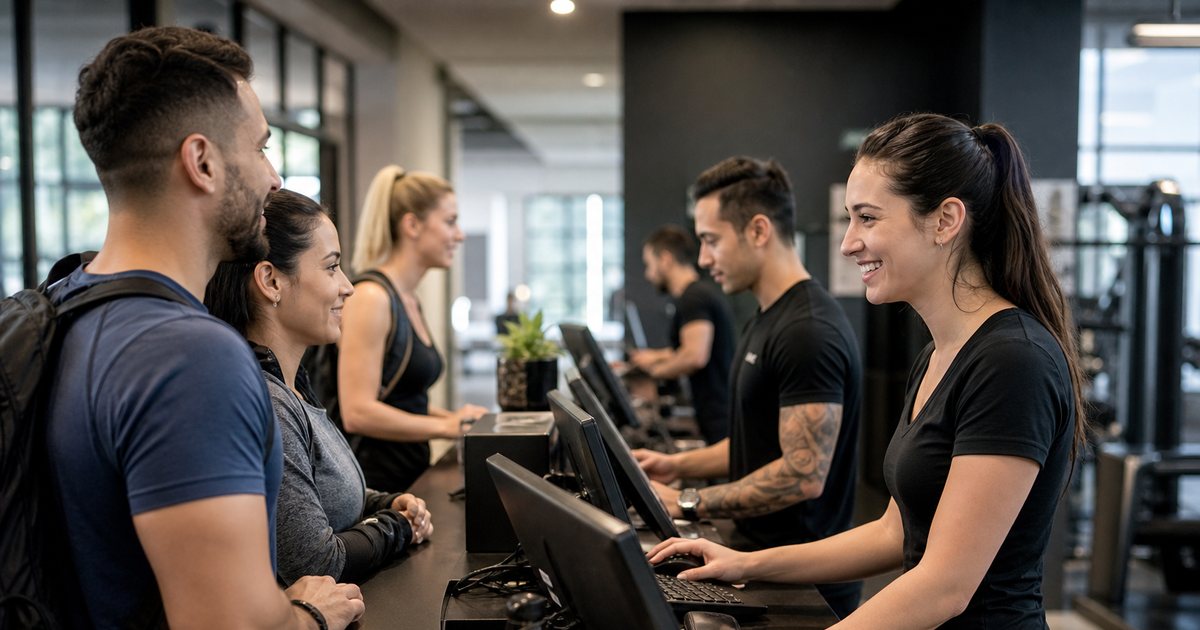 How can a busy gym handle a flood of membership freeze requests without the front desk descending into chaos?